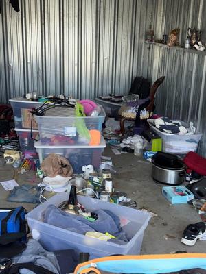 Storage locker auction