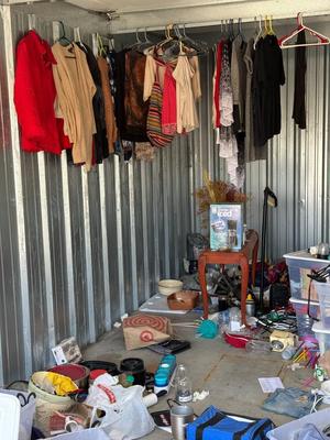 Storage locker auction