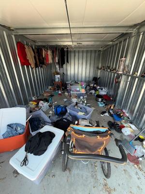 Storage locker auction