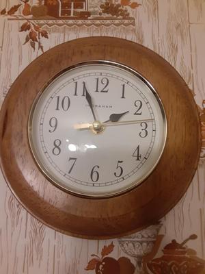 Small Wooden Clock