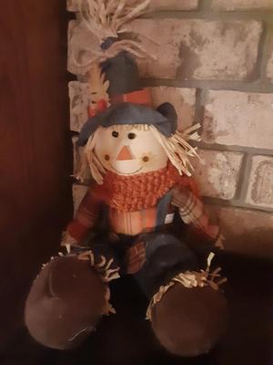 Denim Scarecrow