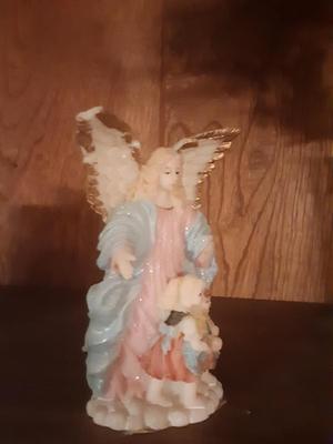Angel and Kids Figurine