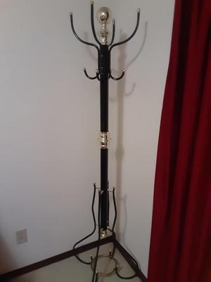 Black and Gold Coat Rack