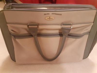 Atlantic Grey and Blue Bag