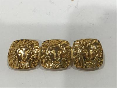 AK. Anne Klein Lion Brooch