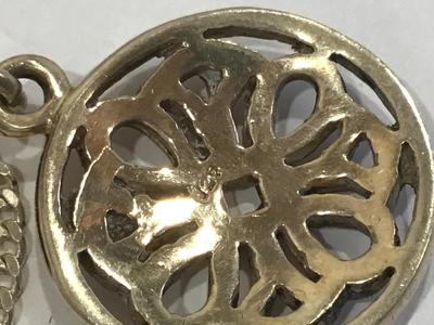 925 Pendant with silver Plated Chain