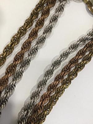 Chunky Mixed Metals Vintage Statement