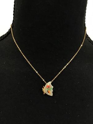 Dainty Vintage Butterfly Necklace