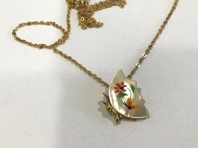 Dainty Vintage Butterfly Necklace