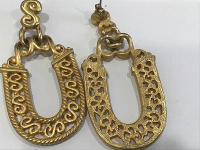 Door knocker Style Earrings