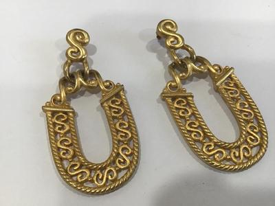 Door knocker Style Earrings