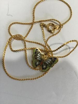 Petite Butterfly Necklace