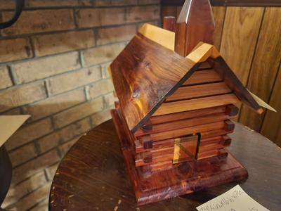 Homemade Wooden Church