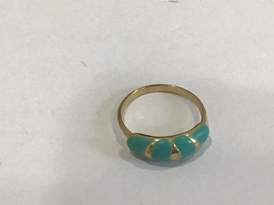 Teal Ring Fashion