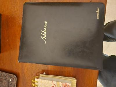 Black Address book