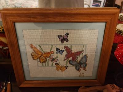 Butterfly Picture Crossstitch