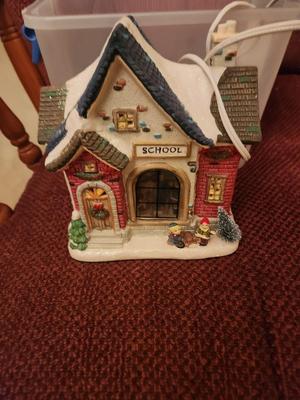 Christmas Village School