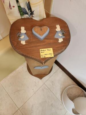Rabbit Stand Decor/ Toilet Paper Holder