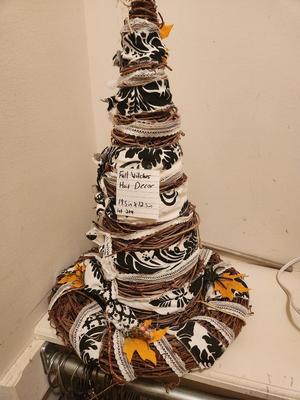 Autumn Witchs Hat Decor