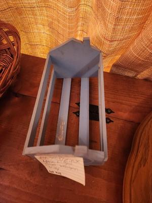 Light Blue Wooden Box