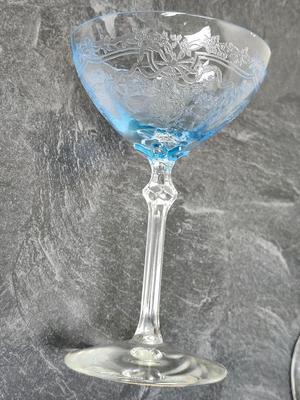 Fostoria June Blue - Cocktail glasses