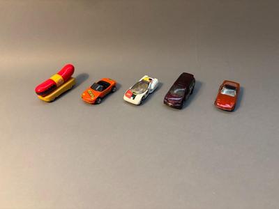 Group of Five (5) - Hot Wheels Die Cast Cars