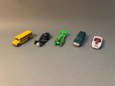 Group of Five (5) - Hot Wheels Die Cast Cars