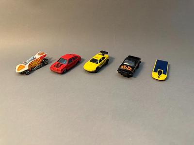 Group of Five (5) - Hot Wheels Die Cast Cars