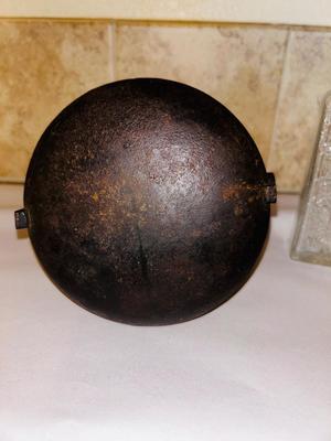1800’s ANTIQUE FRENCH CAST IRON OIL “BETTY LAMP” AND GLASS BOTTLES