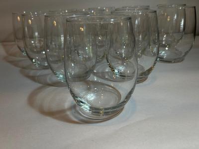 12 STEMLESS WINE GLASSES