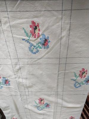 Sale Photo Thumbnail #491: TABLECLOTH MADE OF REAL LINEN
