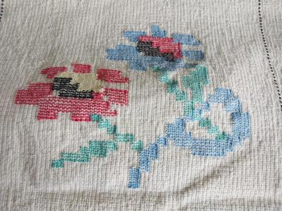 Sale Photo Thumbnail #492: TABLECLOTH MADE OF REAL LINEN