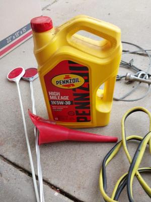 Sale Photo Thumbnail #354: JUMOER CABLES-OIL-HEAT-CROWBARS
