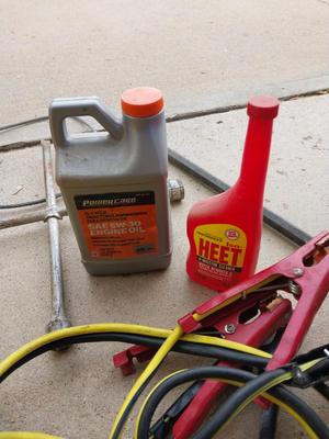 Sale Photo Thumbnail #355: JUMOER CABLES-OIL-HEAT-CROWBARS