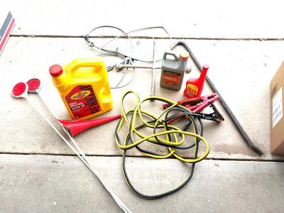 Sale Photo Thumbnail #358: JUMOER CABLES-OIL-HEAT-CROWBARS