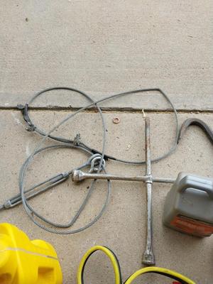 Sale Photo Thumbnail #357: JUMOER CABLES-OIL-HEAT-CROWBARS