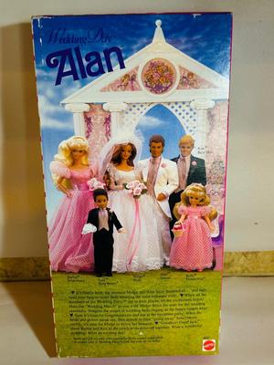 1990 WEDDING DAY ALAN, HE’S MARRYING BARBIES FRIEND MIDGE