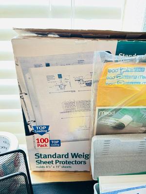 GOOD ASSORTMENT OF OFFICE SUPPLIES