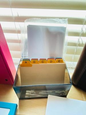 PHILLIPS AUDIO PLAYER, BUSINESS CARD HOLDER, DRAFTING STENCILS, 3 RING BINDERS, MINI SPEAKER, DRY ERASE BOARD AND OTHER SUPPLIES