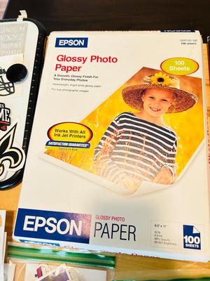 NIKON COOL PIX L22 DIGITAL CAMERA, STICKERS, AND PHOTO PAPER