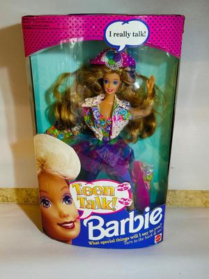 1991 TEEN TALK BARBIE