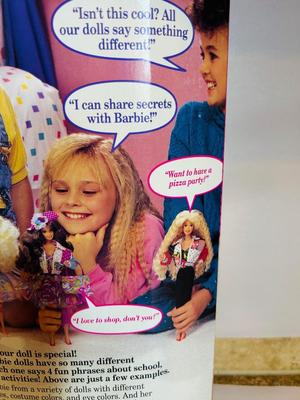 1991 TEEN TALK BARBIE