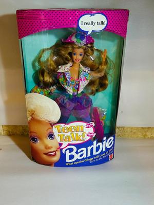1991 TEEN TALK BARBIE