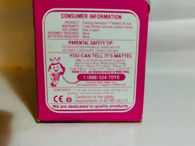 1992 JC PENNY LIMITED EDITION EVENING SENSATION BARBIE