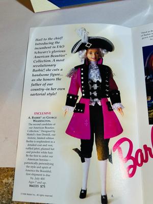 1996 LIMITED EDITION "GEORGE" BARBIE AT FAO SCHWARZ