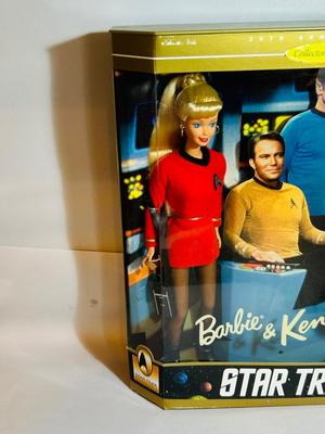 1996 30th ANNIVERSARY COLLECTORS EDITION STAR TREK BARBIE AND KEN