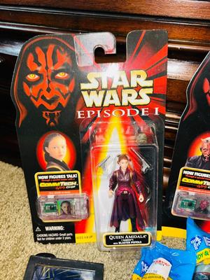 STAR WARS COLLECTIBLE PEZ, ACTION FIGURES AND STAR TREK TOO