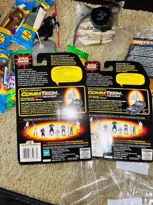 STAR WARS COLLECTIBLE PEZ, ACTION FIGURES AND STAR TREK TOO
