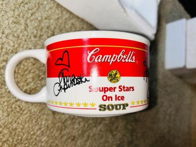 100th ANNIVERSARY CAMPBELL’S SOUP DIE CAST TRUCKS, & SOUPER STARS ON ICE BOWL