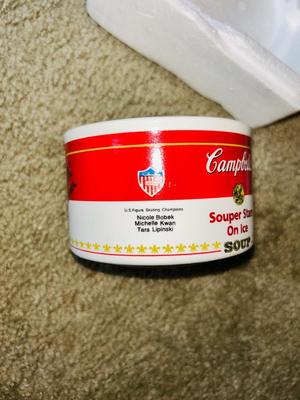 100th ANNIVERSARY CAMPBELL’S SOUP DIE CAST TRUCKS, & SOUPER STARS ON ICE BOWL